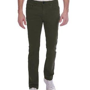 NWT JACHS New York Men's Traveler Pant Jeans Green Size 34x32 $60 DD056